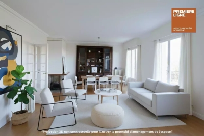 Apartment for sale in BORDEAUX  - 5 rooms - 132 m&sup2; 